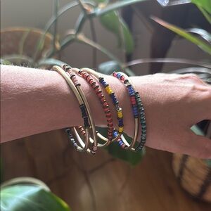 Colorful Beaded Bracelet Set